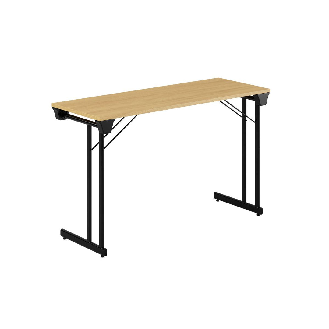 Produktbillede af Kongress Style 120x45cm Sammenklappeligt bord Eg-sort på tilbud