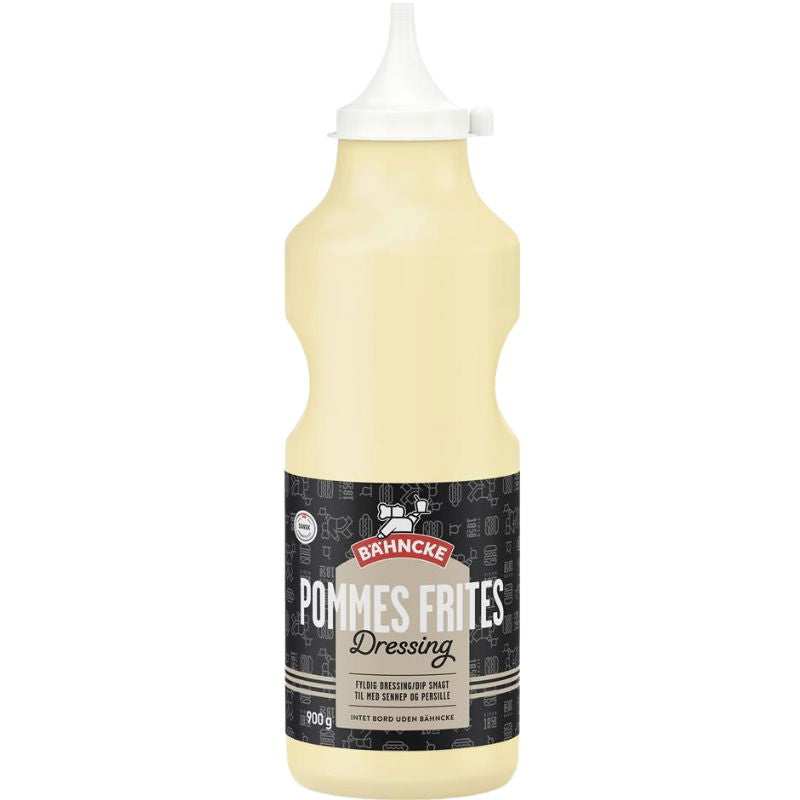 Produktbillede af Bähncke Pommes Frites Dressing 900 G på tilbud – premium kvalitet og detaljer