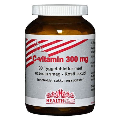 Stort online udvalg i HealthCare Mega C m. acerola 300 mg ❤ ❤ Hurtig levering: 1 - 2 Hverdage og gratis fragt v/køb over 295 kr. GLS til pakkeshop ❤ Varenummer: HG-3899 og barcode / Ean: 5701423208992 på lager - Kæmpe udvalg i Sundhed - Over 424 kendte brands på udsalg