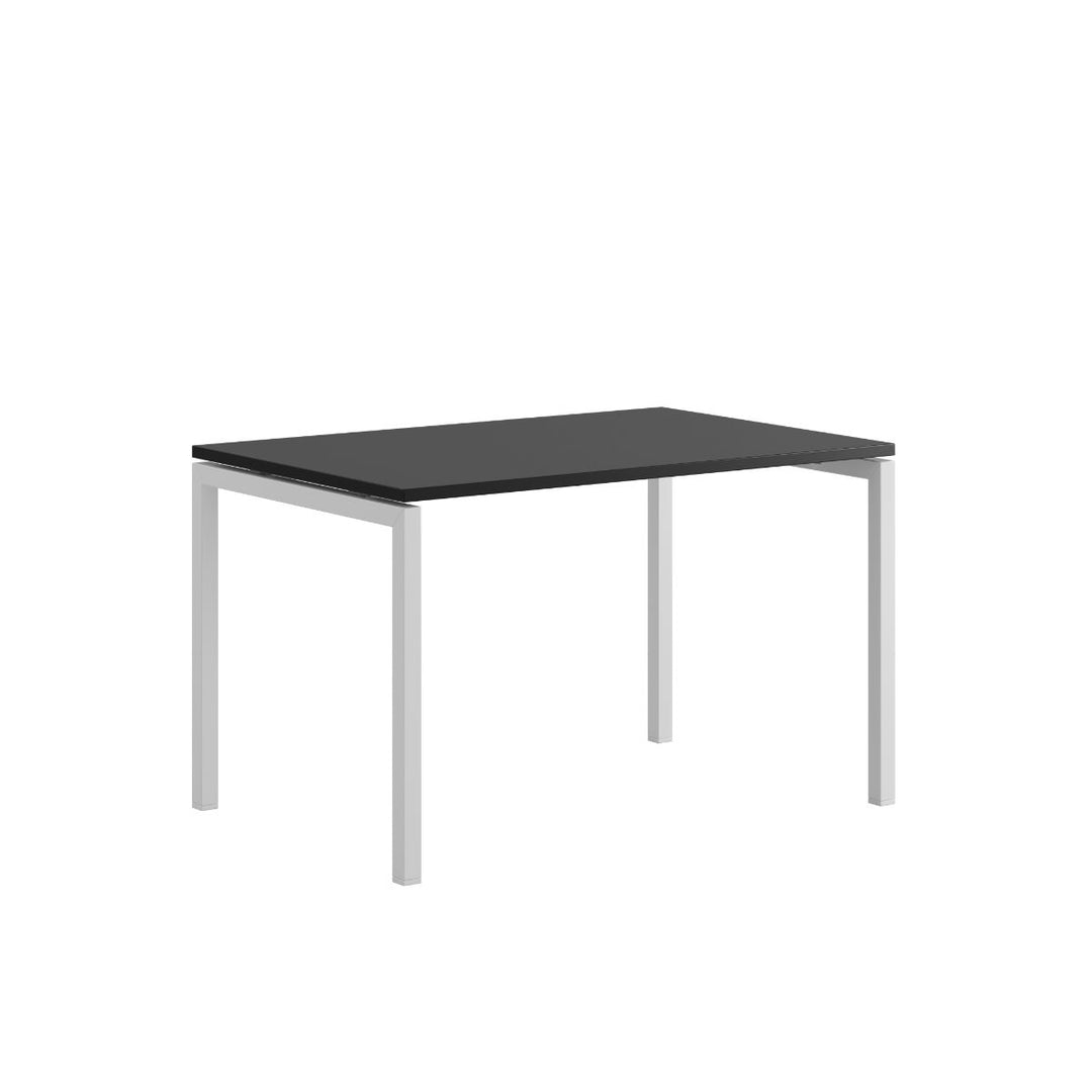 Produktbillede af Luna U Bord 120x80cm Sort-hvid på tilbud