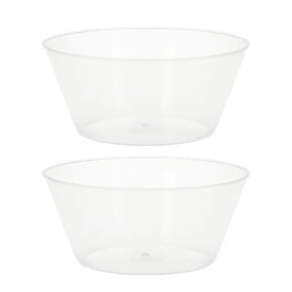 Plastskåle 750ml Pp 2stk. Gennemsigtig