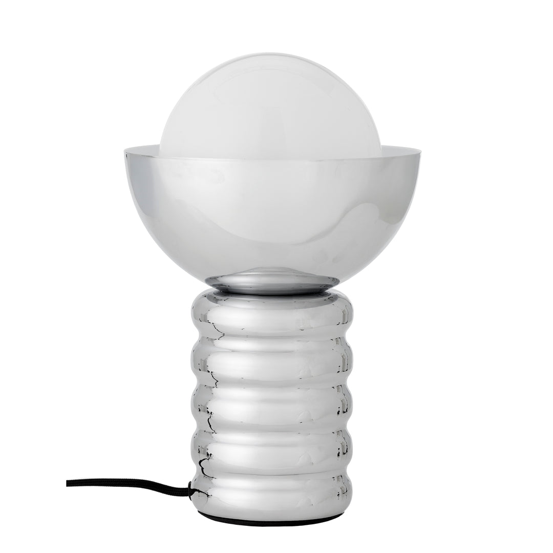 BLOOMINGVILLE Spike bordlampe sølv metal