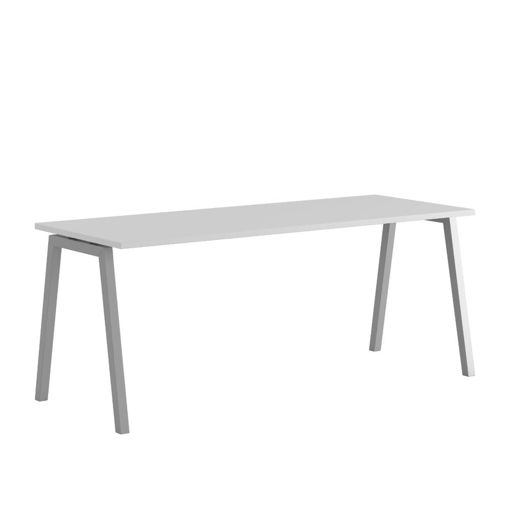 Produktbillede af Luna A Bord 180x70cm Hvid-grå på tilbud
