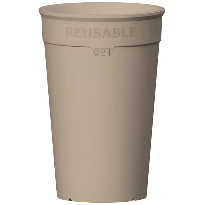 Kaffekop To-go 30 Cl. Mokka Farvet