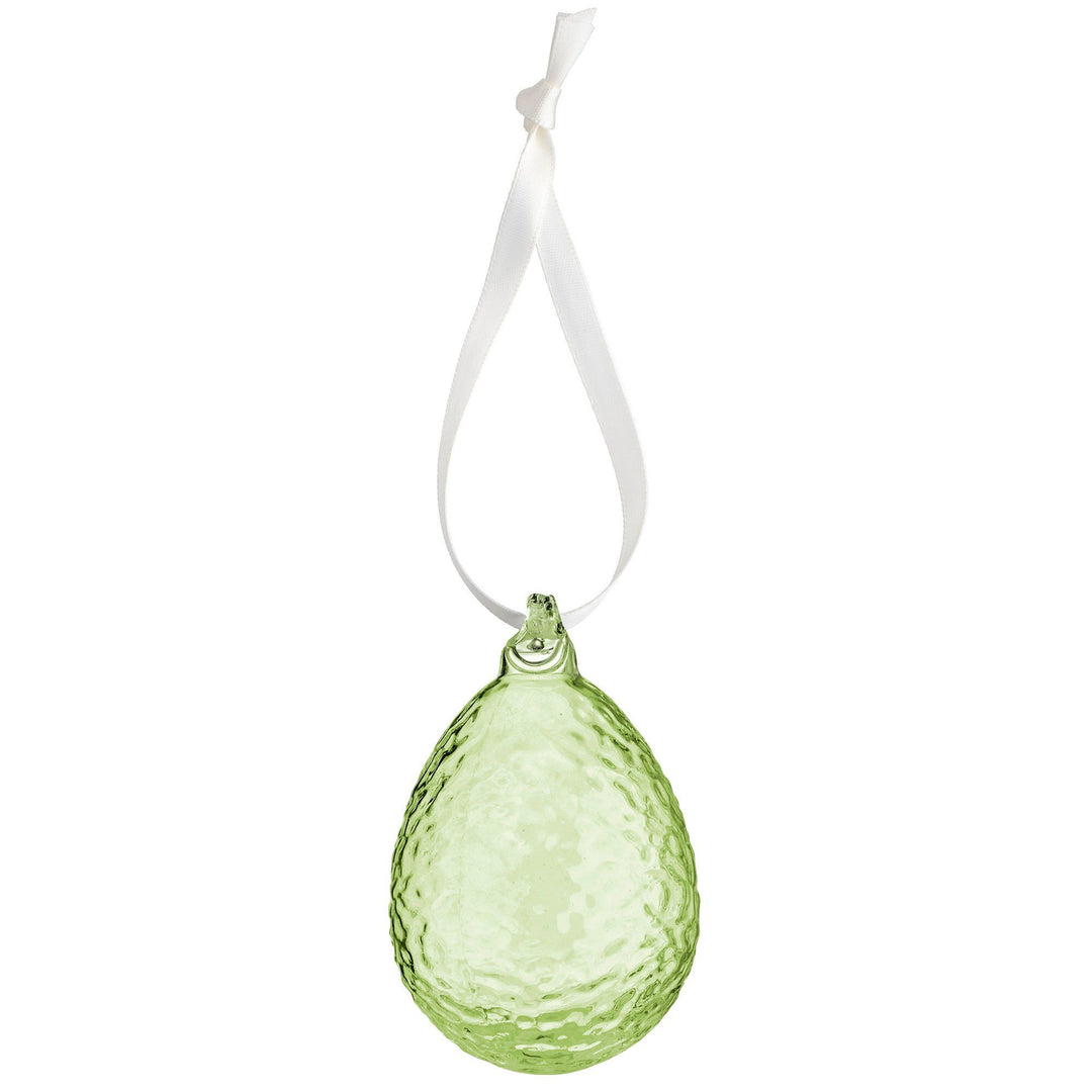 Cooee design Cooee design Gry påskeæg til ophængning 2 stk, lime – produktbillede (Pynt & Dekorationer)