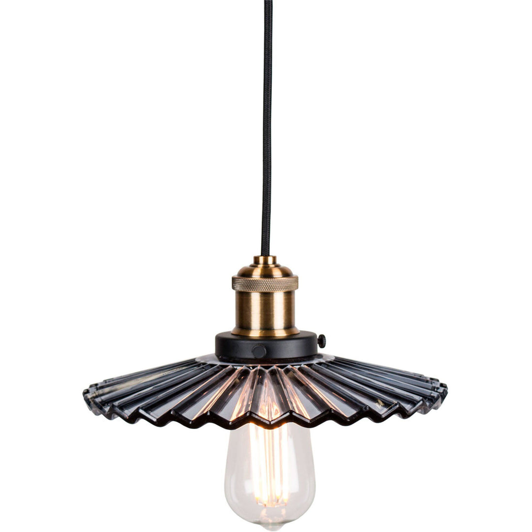 Globen lighting Globen lighting Cobbler Pendel 25 cm, røg ❤ detaljebillede (Lampe)