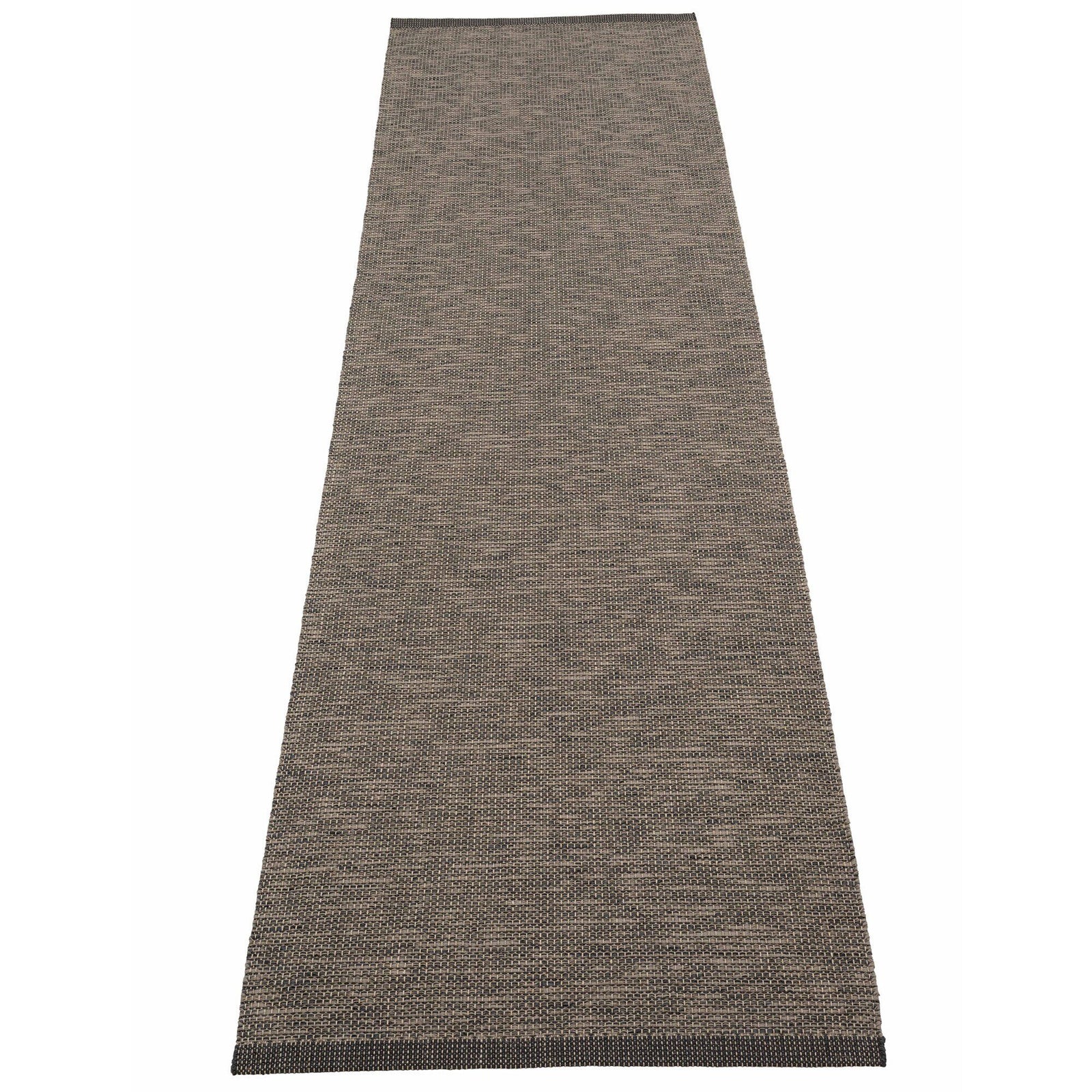 Pappelina Pappelina Sam gulvtæppe 300x70 cm, black/walnut – produktvisning (Tæpper)