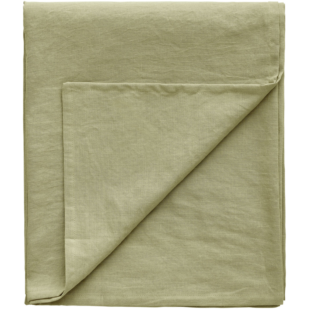Decotique Decotique Sienna hørdug 240  140 cm, grøn ❤ vinkelbillede (Dug)