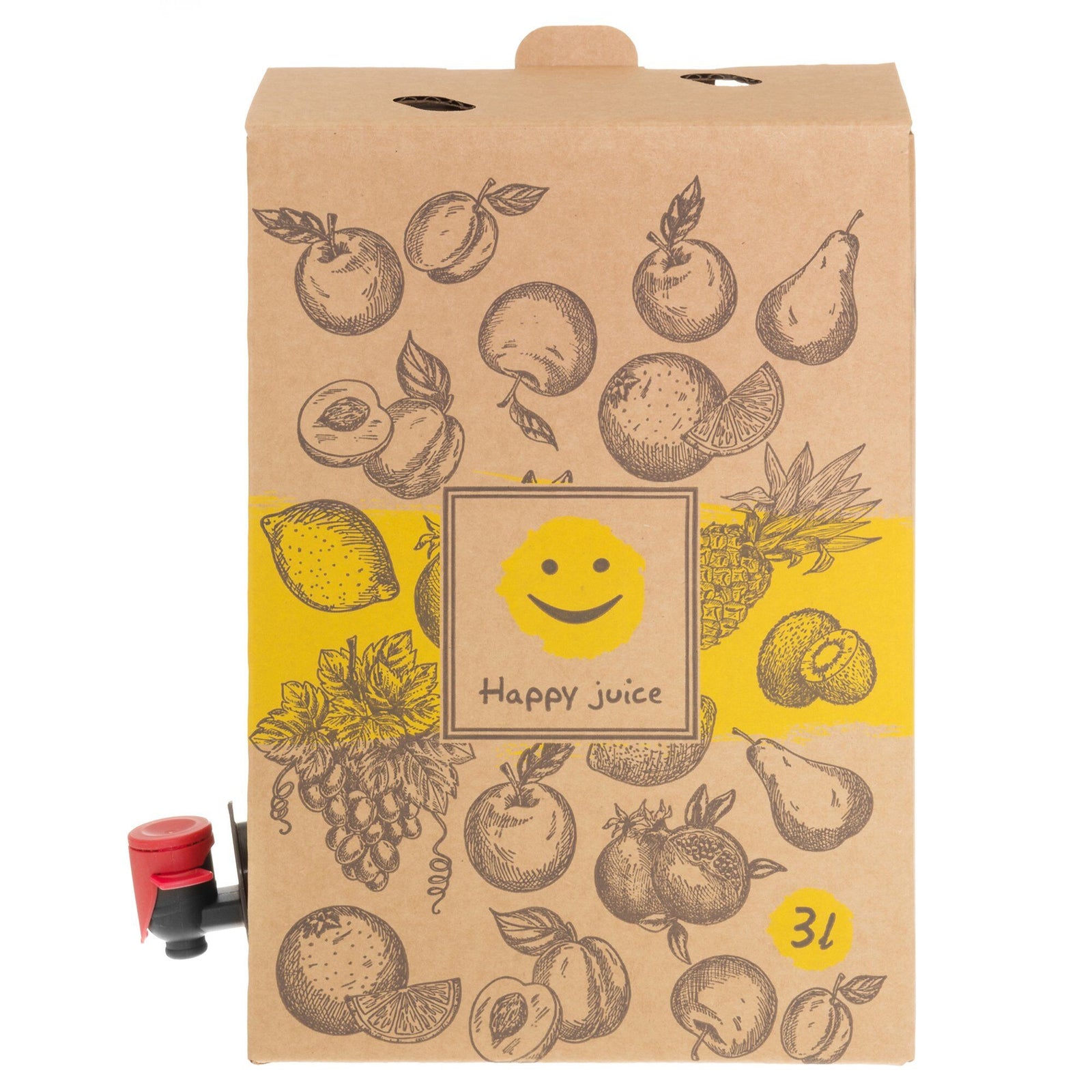 Marjukka Marjukka Bag In Box pose med hane 3 liter, 4 stk. – frontbillede (Vinsæt)