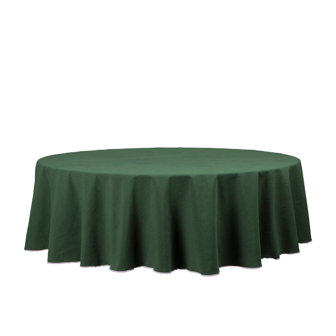 Broste Broste Wilhelmina dug 200 cm, grøn ❤ frontbillede (Dug)