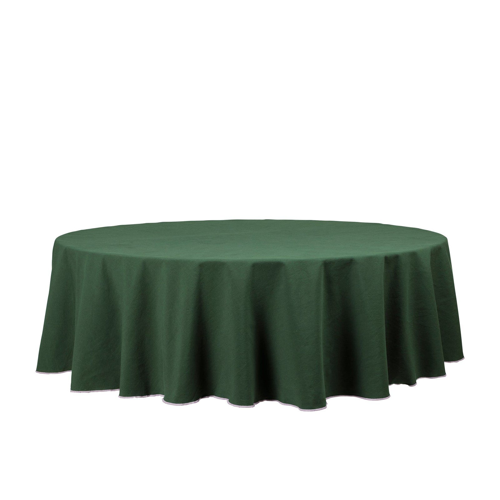 Broste Broste Wilhelmina dug 200 cm, grøn ❤ frontbillede (Dug)