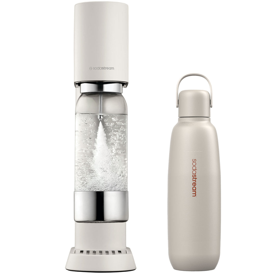 Sodastream Sodastream EnsÅ sodavandsmaskine + flaske, mat sand ❤ produktfoto (Kulsyremaskine)