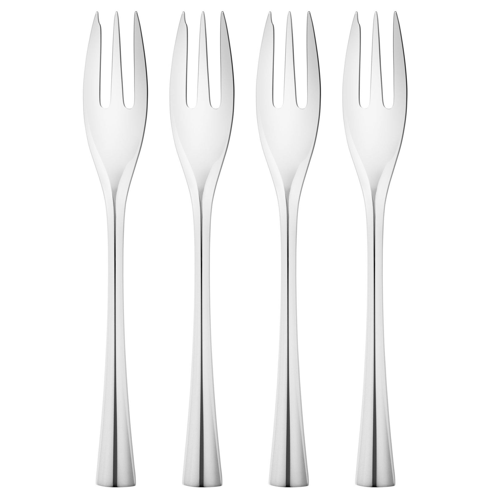 Georg jensen Georg jensen Cobra kagegaffel 4 dele ❤ vinkelbillede (Gafler)