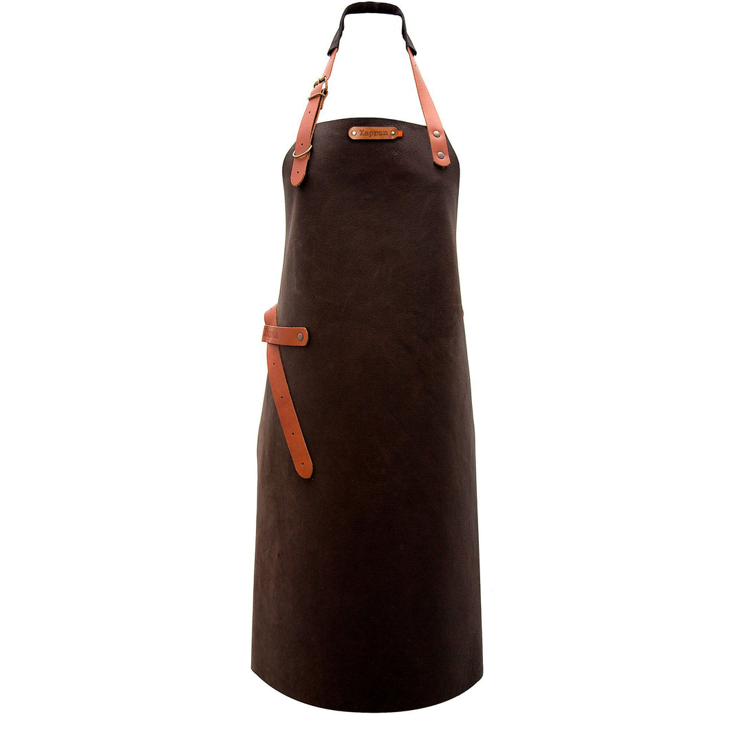 Xapron Xapron Utah forklæde i choco, XL – detaljebillede (Forklæder)