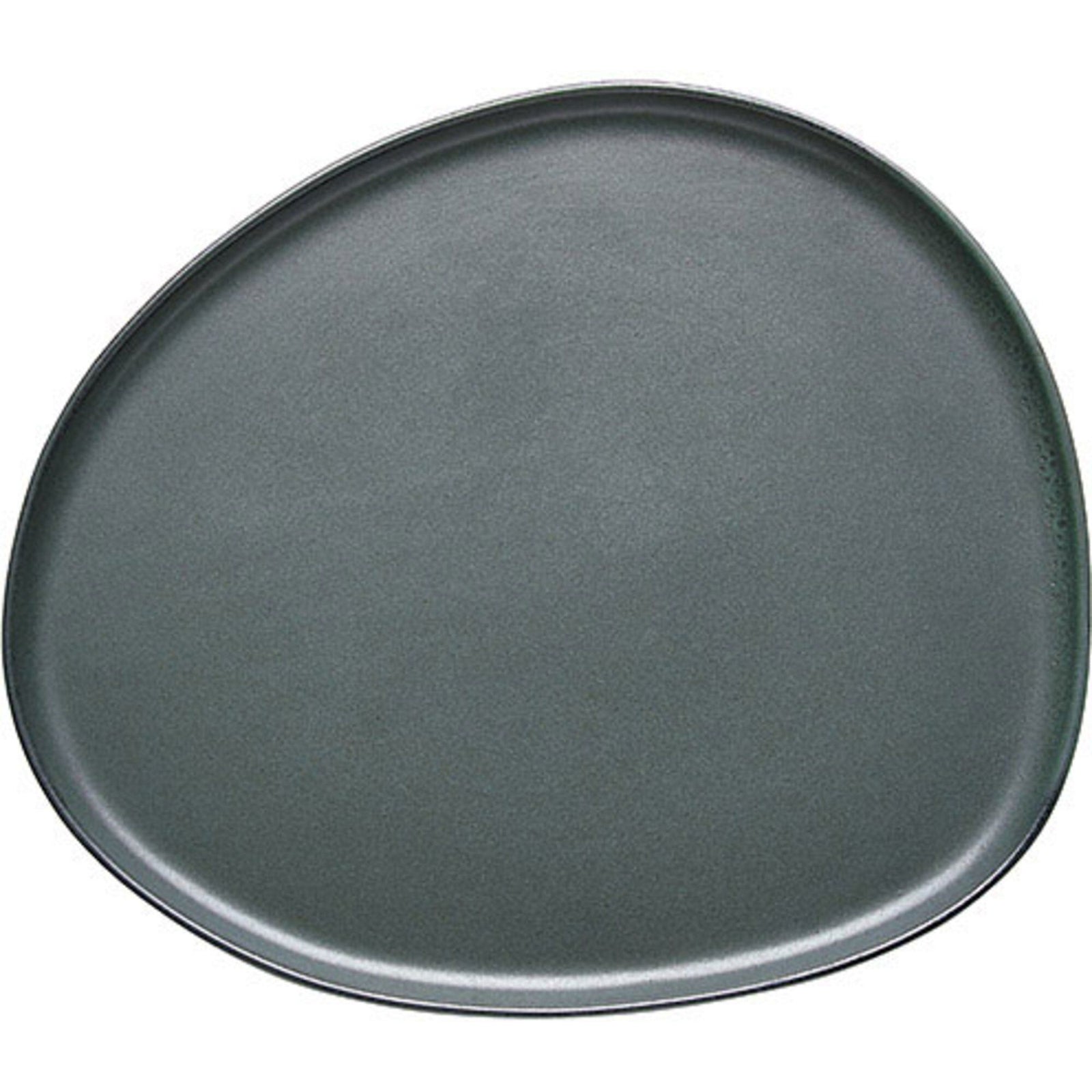 Aida Aida RAW Organic middagstallerken 29x25 cm, northern green – frontbillede (Madtallerken)