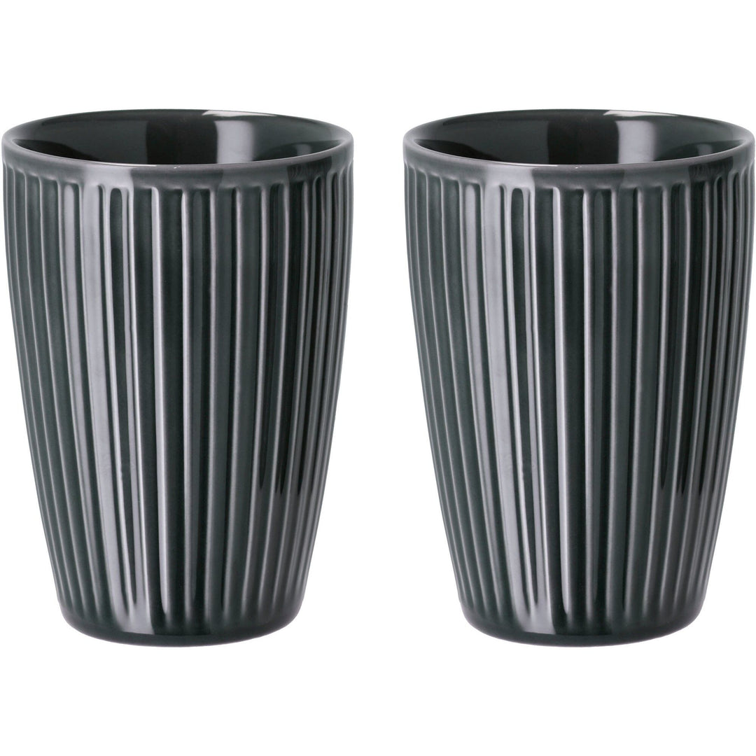 Pillivuyt Pillivuyt Plissé termokrus 25 cl, 2 stk, midnight blue ❤ produktvisning (Termokop)