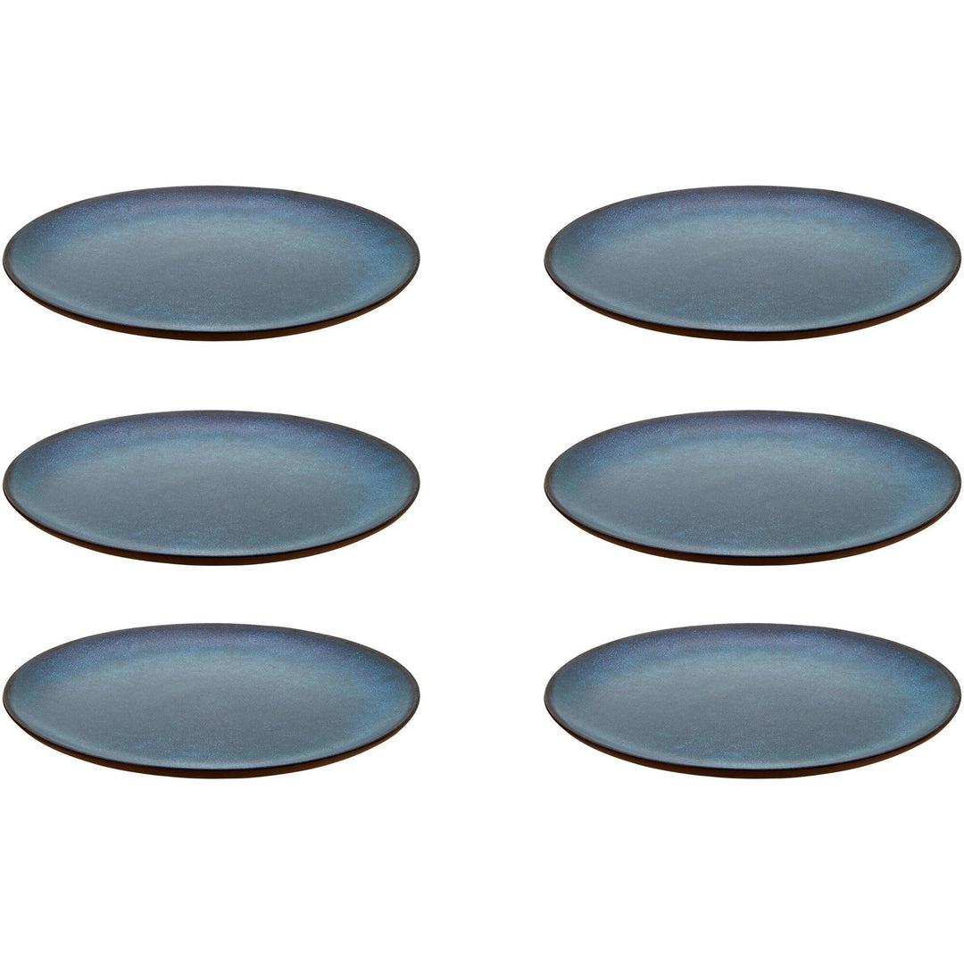 Aida Aida RAW desserttallerken, midnight blue, 6 stk. – close-up (Desserttallerken)