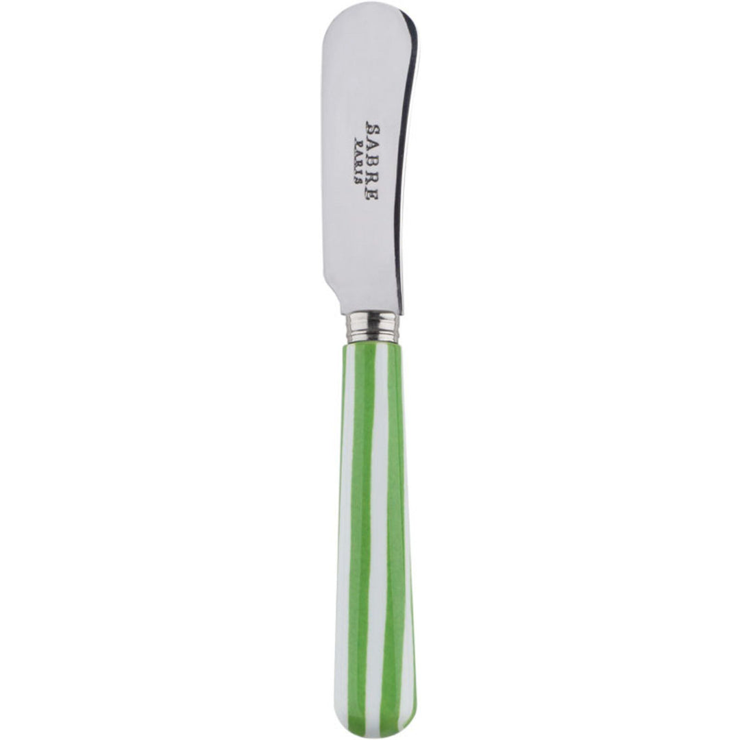 Sabre paris Sabre paris Stripe smørkniv, garden green ❤ vinkelbillede (Smørkniv)