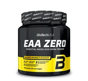 Detaljeret produktbillede af BioTechUSA EAA Zero Pineapple Mango 350g. på tilbud