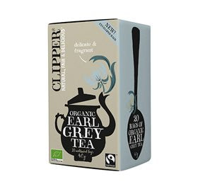 Produktbillede af Clipper Earl Grey Te Ø 20br. på tilbud