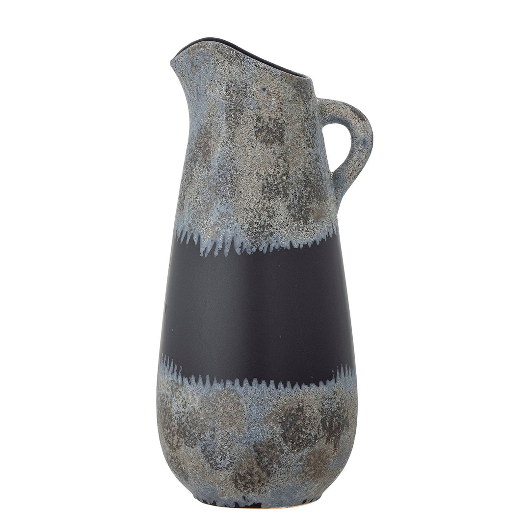 Produktbillede af CREATIVE COLLECTION Khumo Vase Sort Stentøj i premium kvalitet