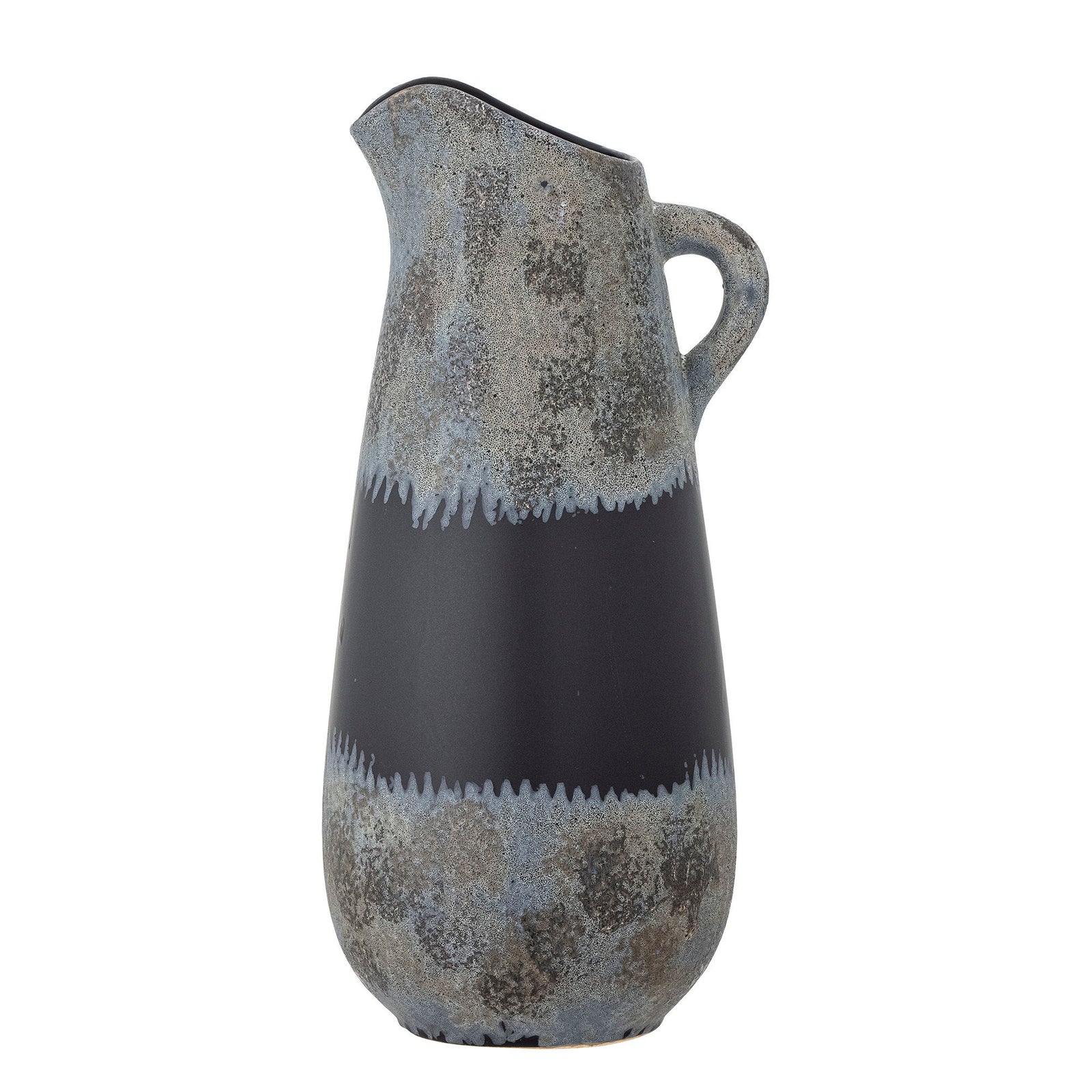 Produktbillede af CREATIVE COLLECTION Khumo Vase Sort Stentøj i premium kvalitet