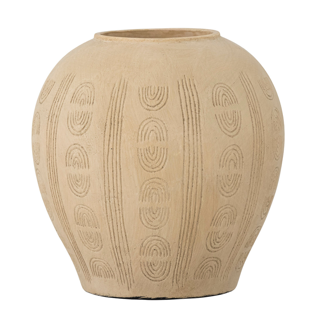 BLOOMINGVILLE Taym Deko Vase Natur Terrakotta