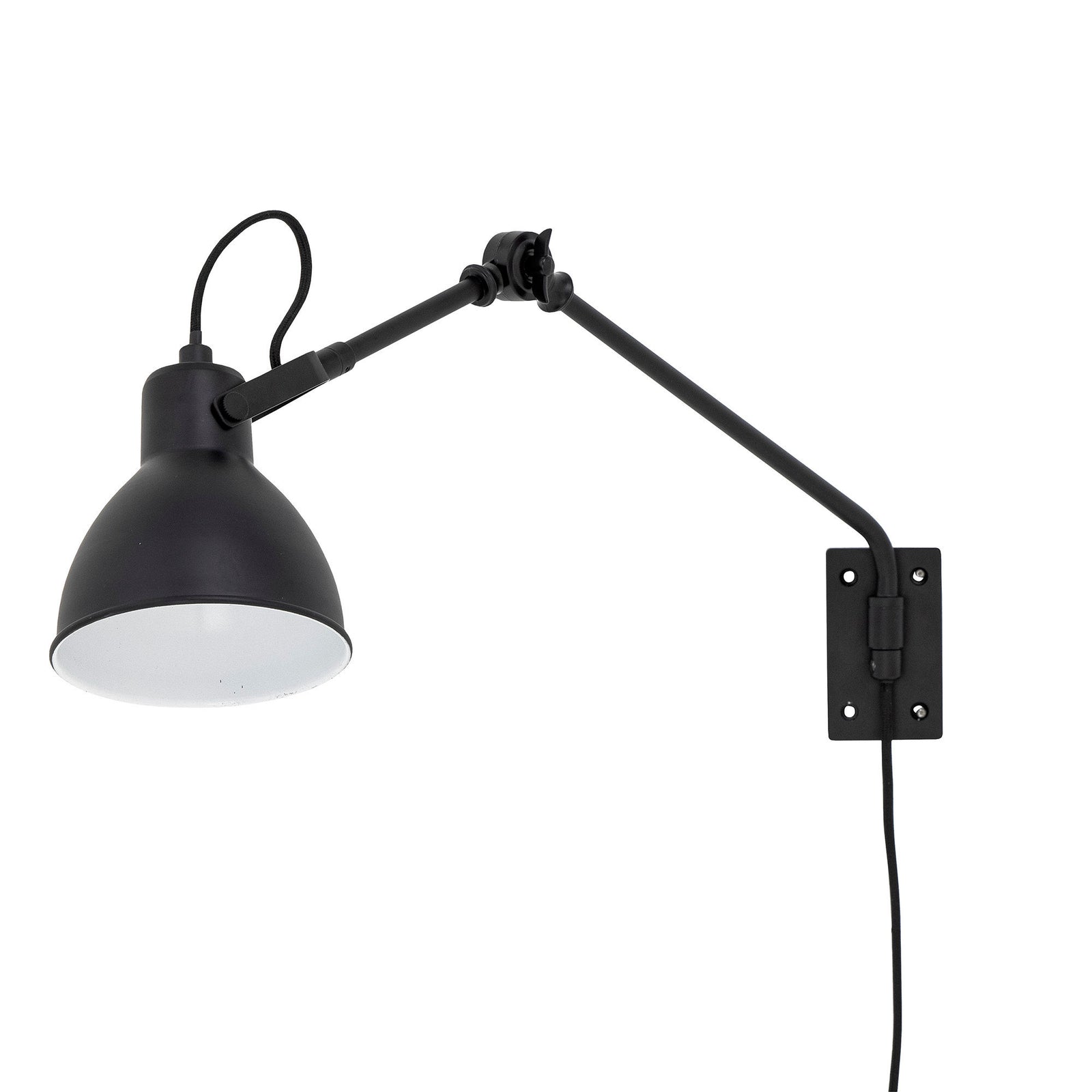 Produktbillede af CREATIVE COLLECTION Jili Væglampe Sort Metal i premium kvalitet
