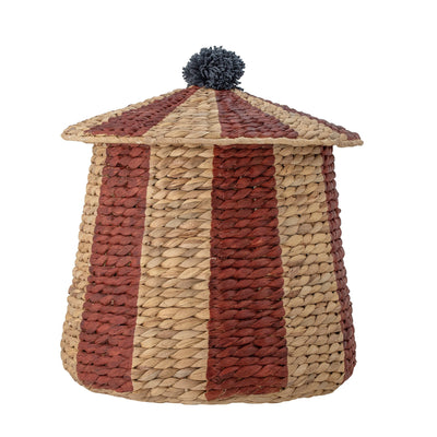 Bloomingville MINI - Birsen Kurv m/Låg, Rød, Vandhyacint H40 cm ❤ Stort online udvalg i Bloomingville MINI ❤ Billig fragt og hurtig levering 2 - 5 hverdage ❤ Varenummer: BGH-47086987313482 / Ean: '5711173292516 på lager - Udsalg på Alle produkter Spar op til 61% - Over 360 kendte mærker på udsalg