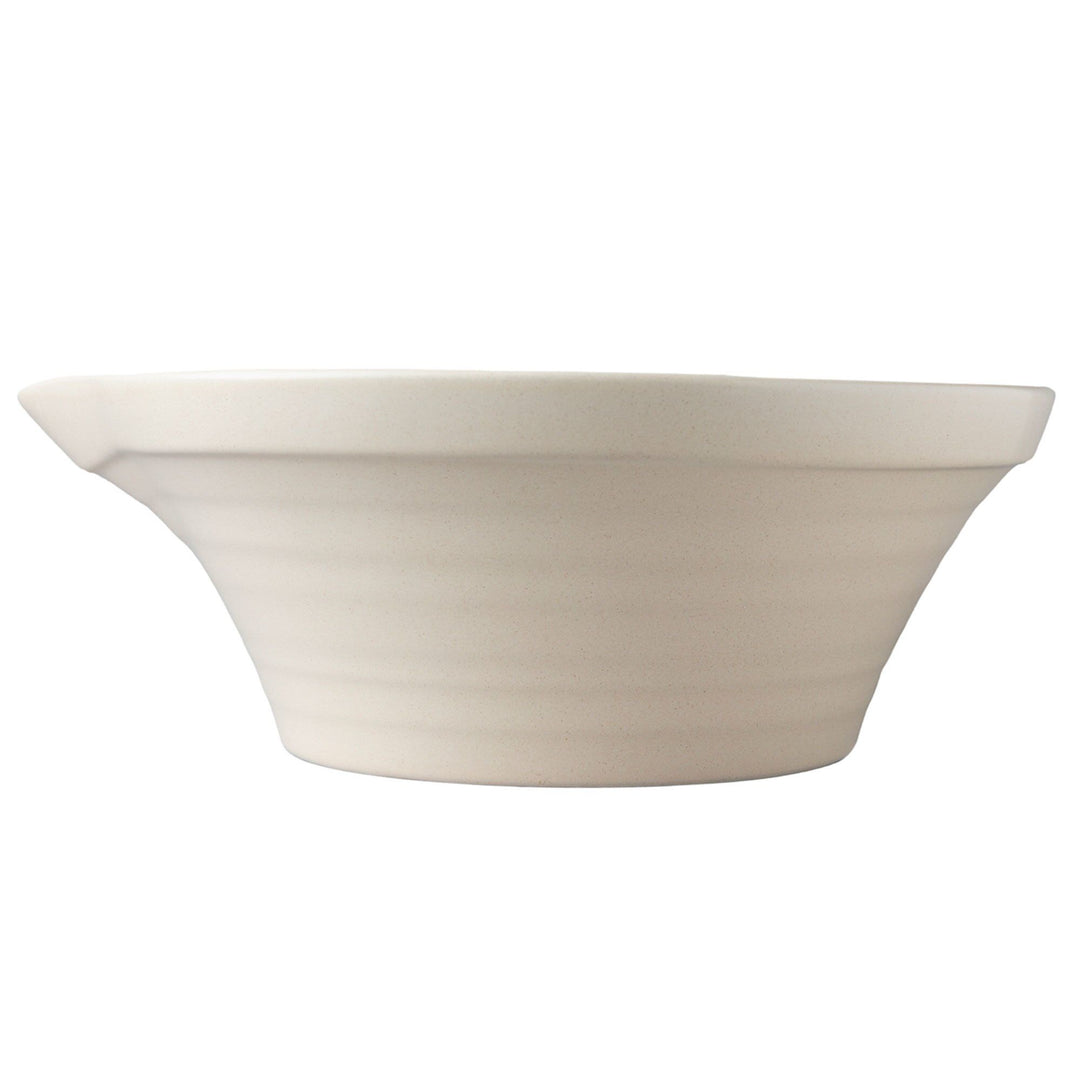 Potteryjo Potteryjo Peep dejskål, 35 cm, linen – vinkelbillede (Skål)