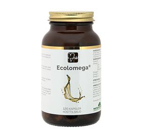 Produktbillede af Ecolomega fiskeolie kapsler 120 kaps. på tilbud