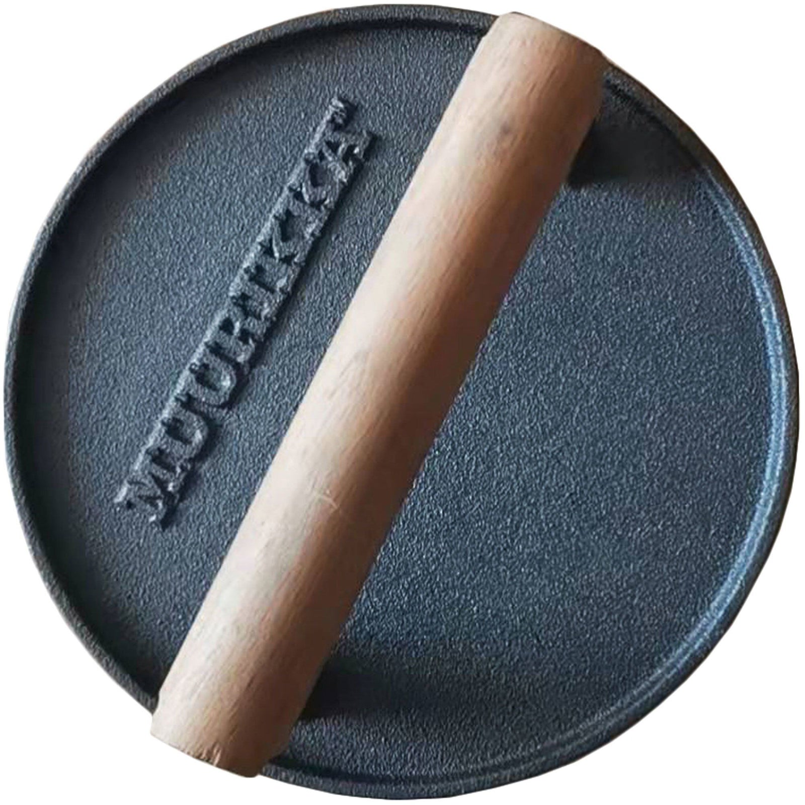 Muurikka Muurikka Rund grillpresser, støbejern – vinkelbillede (Grilltilbehør)