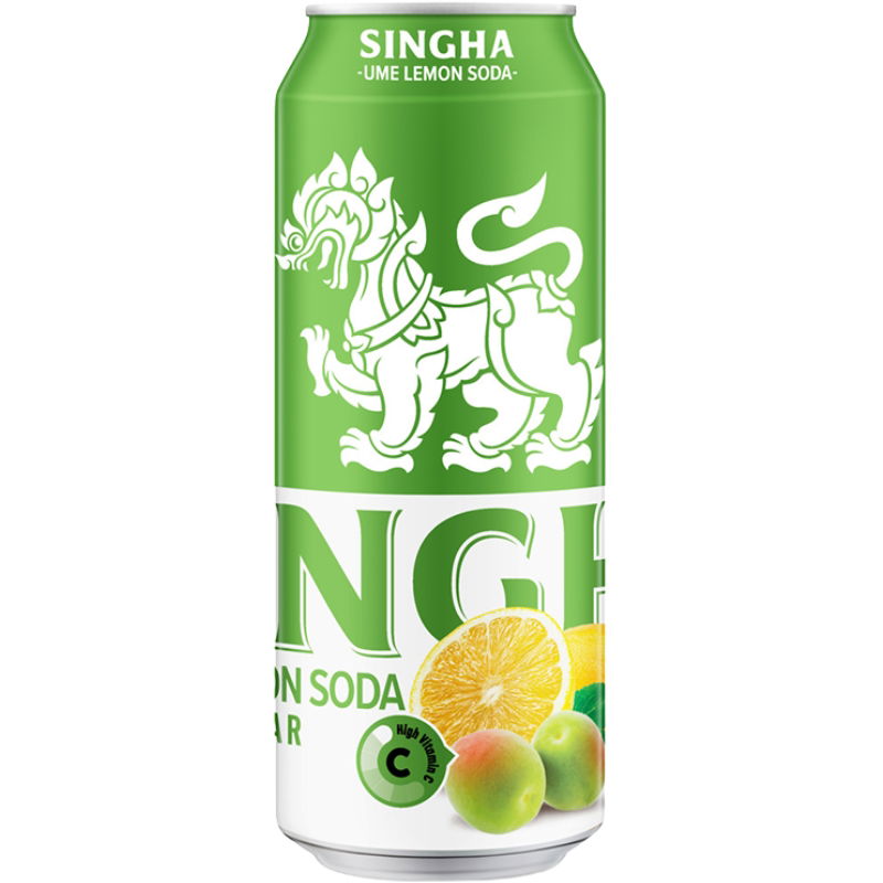 Produktbillede af Singha Soda Ume Lemon 33cl på tilbud i premium kvalitet