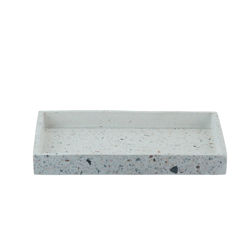 Bahne - Terrazzo bakke, Large, Hvid - 30 x 20 cm ❤ Kæmpe udvalg i Bahne ❤ Billig fragt og hurtig levering 2 - 5 hverdage - Varenummer: BGH-47656917958986 / Ean: &