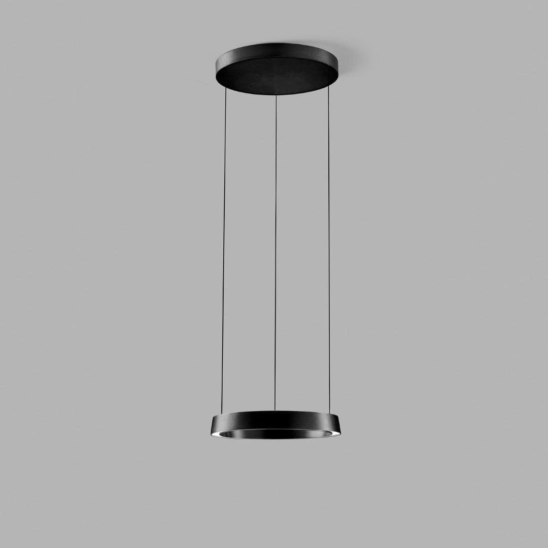 Edge Round Ø400 Pendel Carbon Sort LIGHT-POINT