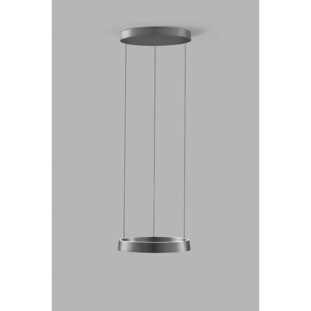 Produktbillede af Edge Round Ø400 Pendel Titanium LIGHT-POINT i premium kvalitet