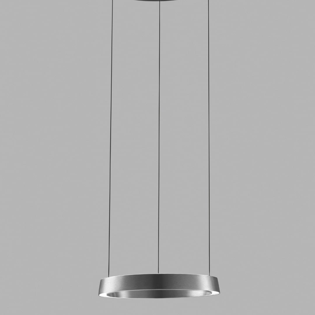 Edge Round Ø500 Pendel Titanium LIGHT-POINT
