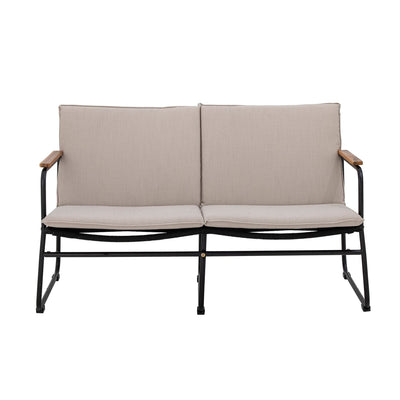 Bloomingville - Hampton Sofa, Sort, Metal L125 cm ❤ Stort online udvalg i Bloomingville ❤ Billig fragt og hurtig levering 2 - 5 hverdage ❤ Varenummer: BGH-47065513754954 / Ean: '5711173305490 på lager - Udsalg på Alle produkter Spar op til 66% - Over 400 kendte brands på udsalg