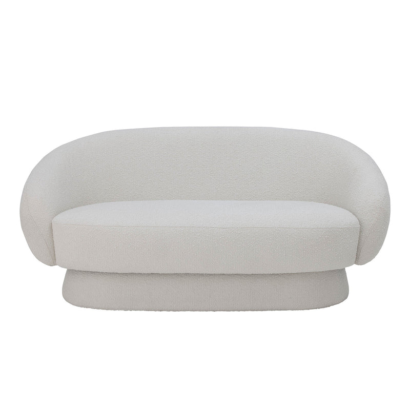 Bloomingville - Ted Sofa, Hvid, Polyester L160 cm ❤ Stort online udvalg i Bloomingville ❤ Billig fragt og hurtig levering 2 - 5 hverdage ❤ Varenummer: BGH-47065542197578 / Ean: &