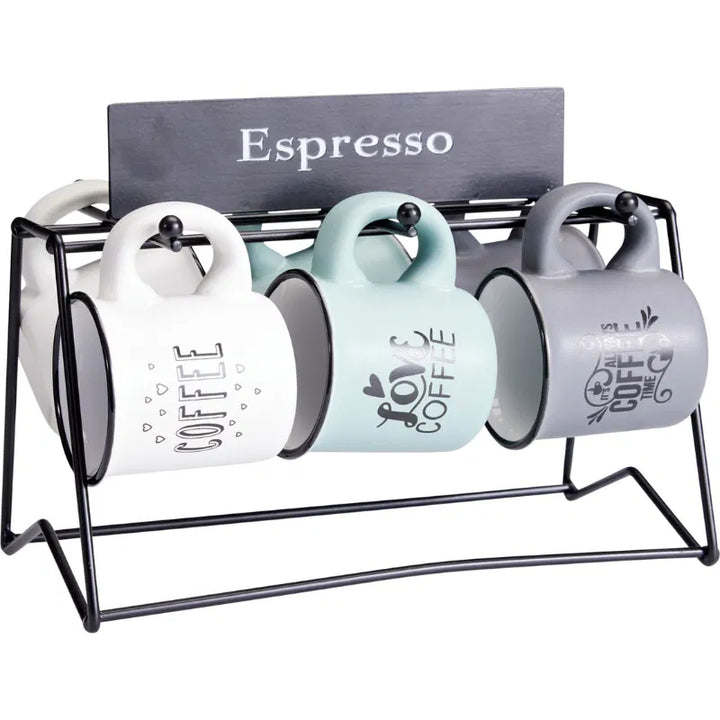 Kaffekrus Sæt 7 Stk. 110 Ml