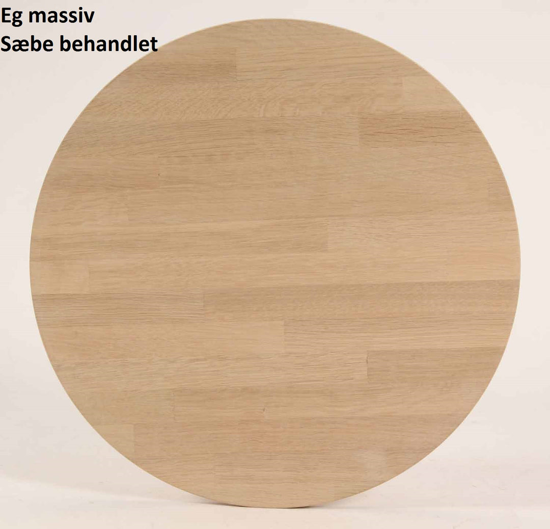 Produktbillede af Loop Reol med tre hylder og to skuffer i massiv eg Sæbebehandlet på tilbud i høj kvalitet