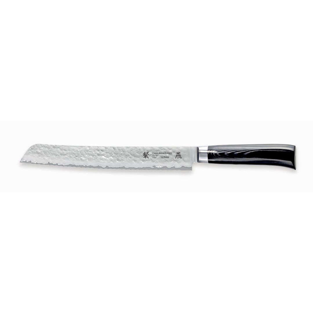 Tamahagane Tamahagane SAN Tsubame Brødkniv 23 cm – vinkelbillede (Brødknive)