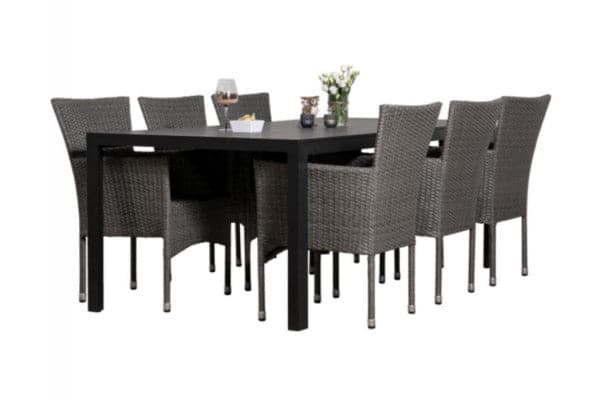 Egholm Cebu Havemøbelsæt - 100x205cm - Sort/grå ❤ Stort online udvalg i Gozomo.dk ❤ Billig fragt og hurtig levering 2 - 5 hverdage - Varenummer: HML-DK3462 / Ean: på lager - Udsalg på HAVEMØBELSÆT > Vedligeholdelsesfrie havemøbelsæt Spar op til 66% - Over 324 kendte brands på udsalg