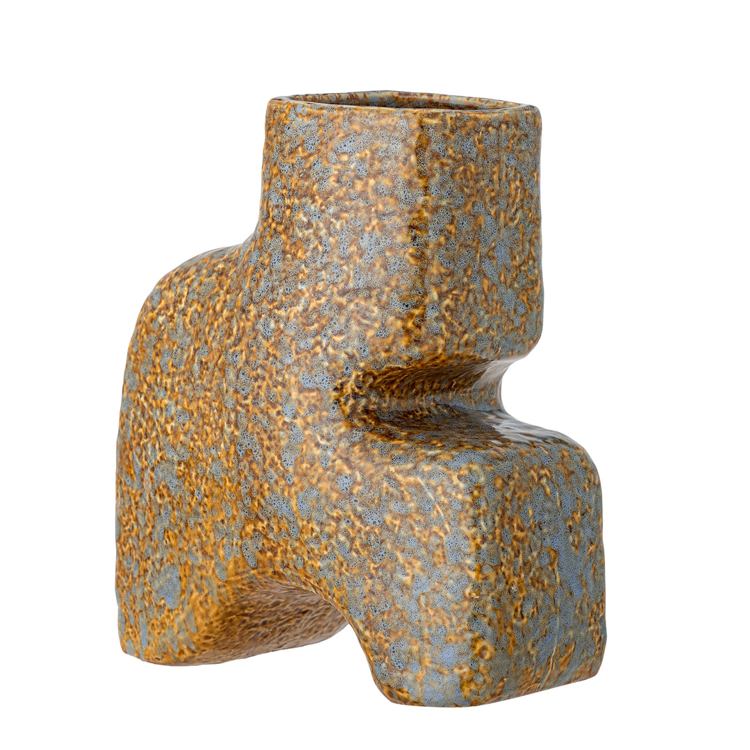 BLOOMINGVILLE Ollia vase -brun stentøj