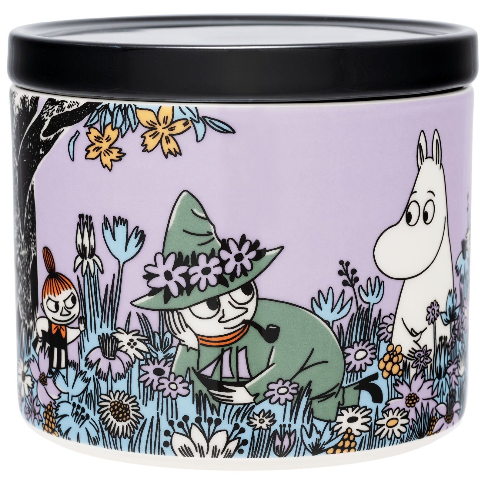 Arabia Arabia Mumi kagedåse 0,7 liter, Venner for altid ❤ billede i brug (Moomin)