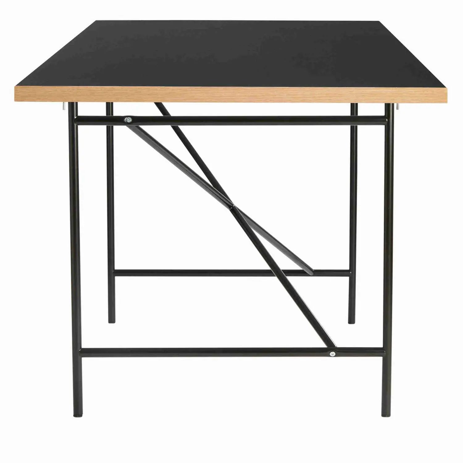 Produktbillede af EIERMANN1 DESK BLACK TABLETOP/BLACK FRAME PLEASE WAIT TO BE SEATED 120 i premium kvalitet