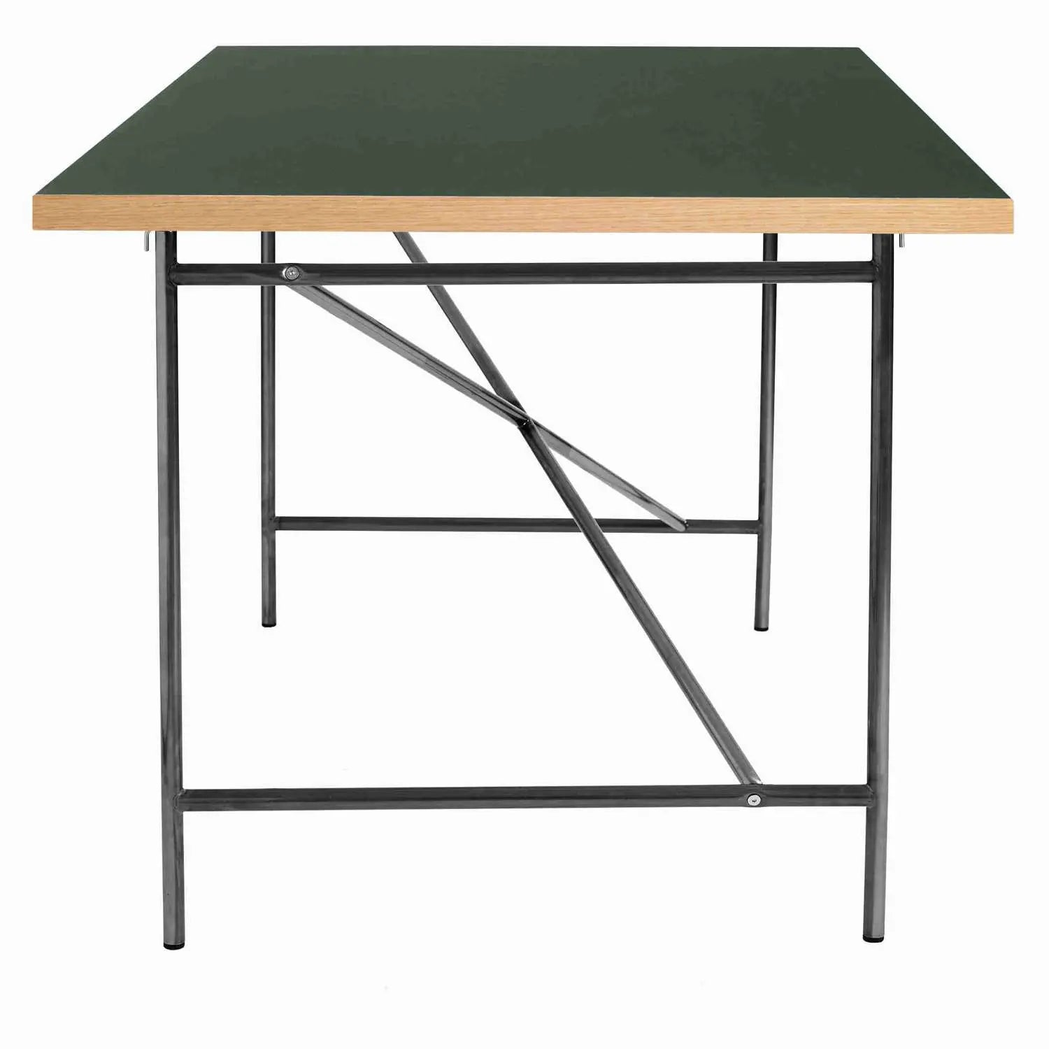 Produktbillede af EIERMANN1 DESK CEDAR GREEN TABLETOP/LACQUERED STEEL FRAME PLEASE WAIT TO BE SEATED 120 i premium kvalitet