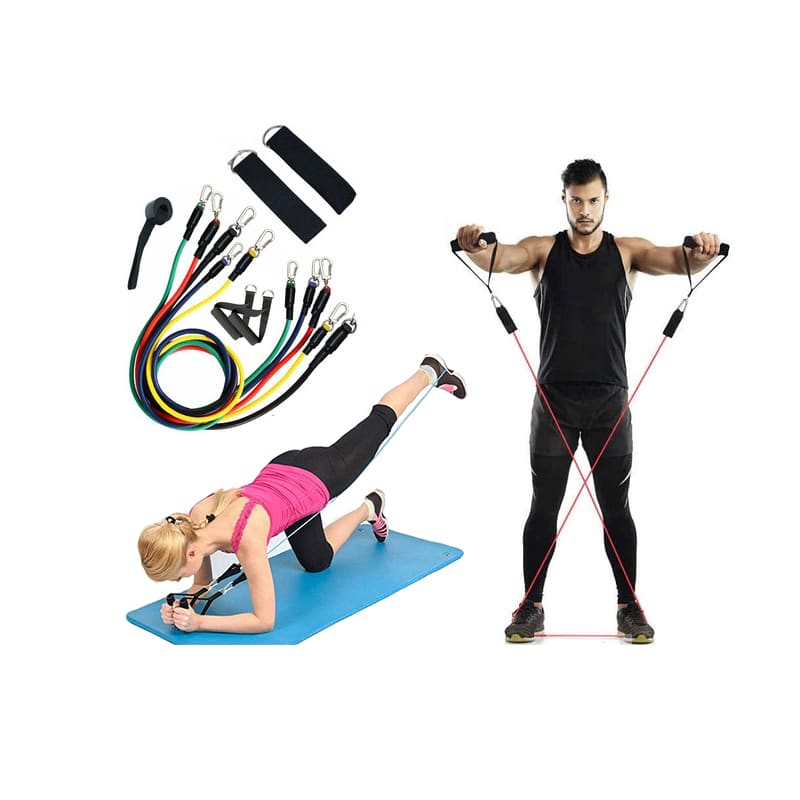 Produktbillede af Køb Træningselastik Sæt / Resistance Band på tilbud