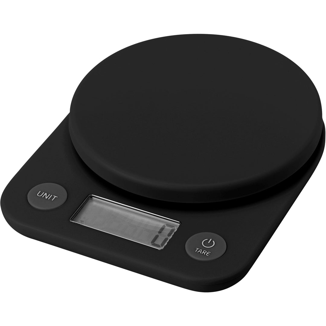 Rig-tig Rig-tig Foodie køkkenvægt, sort – frontbillede (Køkkenvægt)