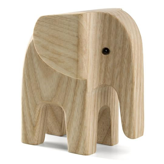 Produktbillede af Novoform Elefant i ubehandlet asketræ stor i premium kvalitet
